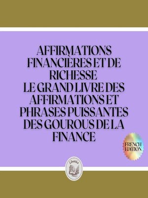 cover image of AFFIRMATIONS FINANCIÈRES ET DE RICHESSE